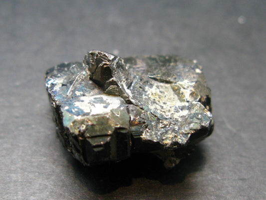 Silver Gray Terminated Bournonite Crystal from China - 12.48 Grams - 0.8"
