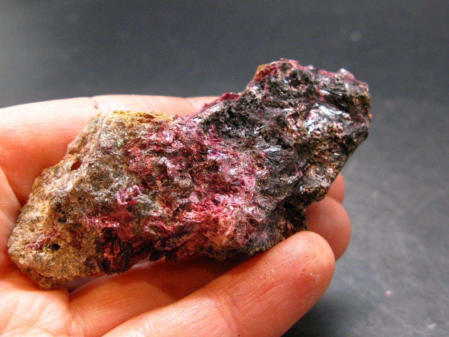 Fine Erythrite Cluster From Morocco - 2.7" - 41.45 Grams