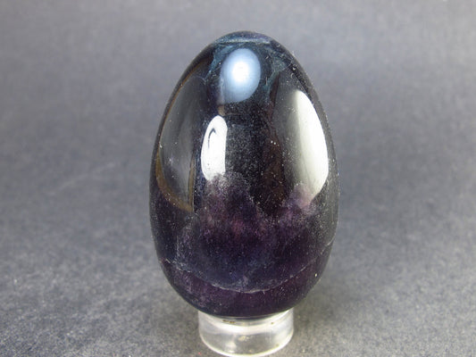 Gem Purple + Green Fluorite Egg from China - 1.8" - 66.3 Grams