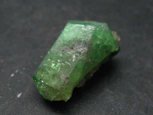 Gem Tsavorite Tsavolite Garnet Crystal From Tanzania - 31.45 Carats - 0.8"