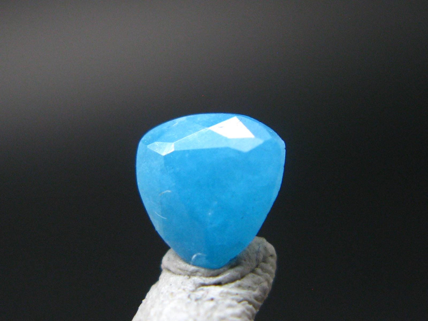 Rare Gem Hemimorphite Cut Stone from Brazil - 0.97 Carats