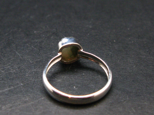 9.65 Carat Phenakite Phenacite Sterling Silver Size 8 Ring from Brazil