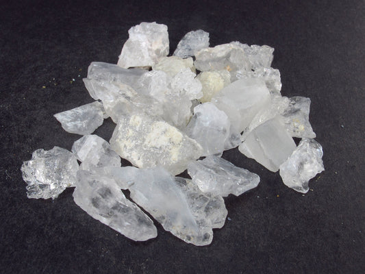 Lot of 25 Gem Pollucite Polucite Crystals from Pakistan - 40.3 Grams