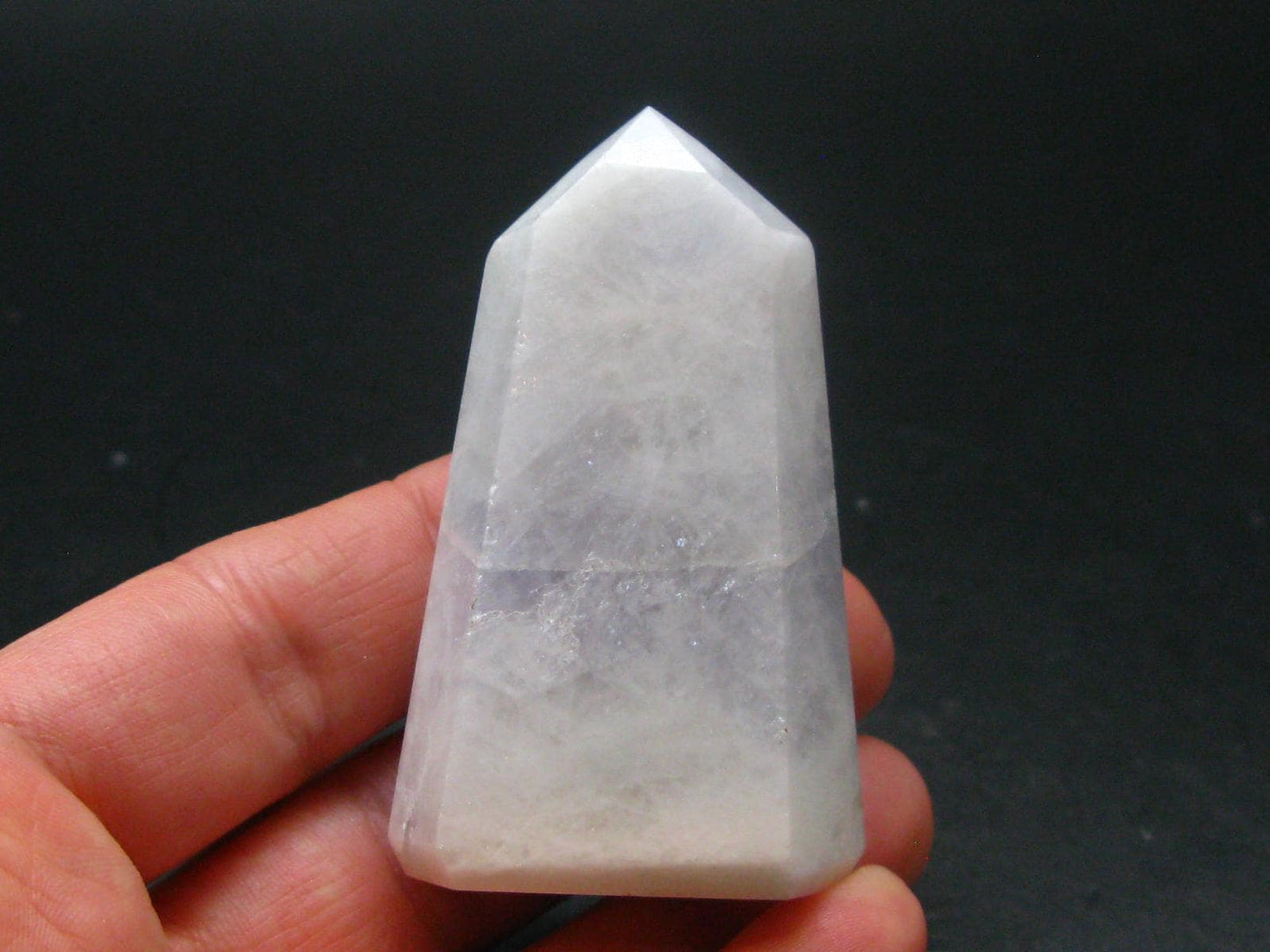 Nice Lilac Amblygonite Obelisk from Brazil - 62.76 Grams - 2.1"