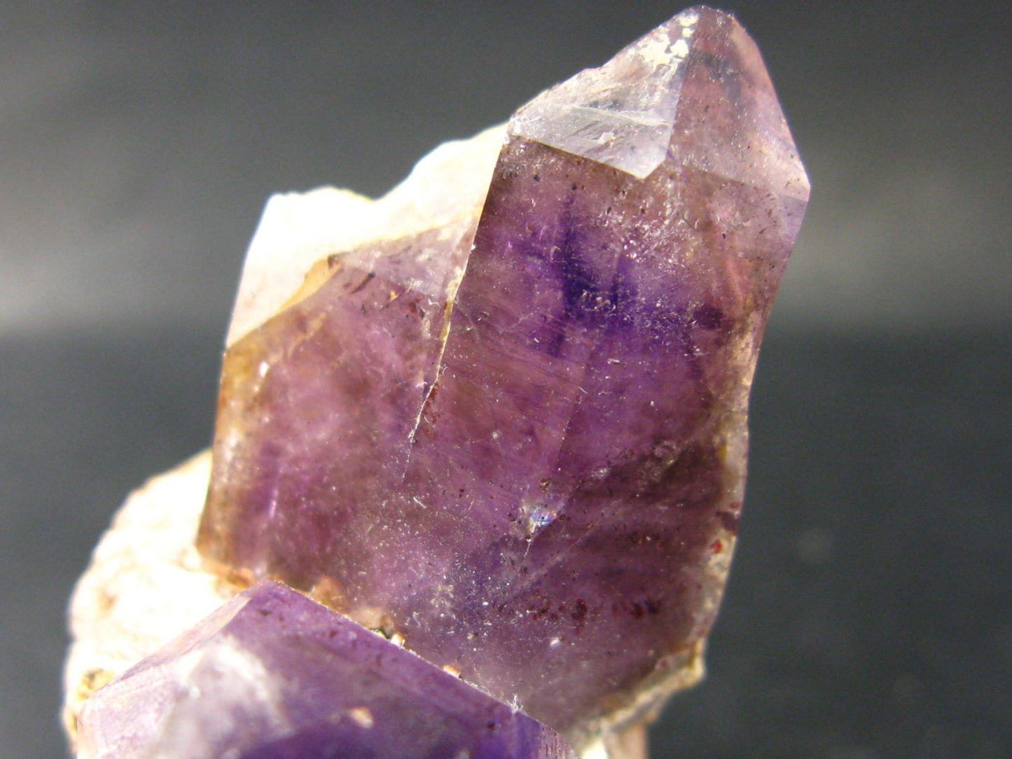 Rare Brandenberg Brandberg Amethyst Quartz Cluster From Namibia - 3.0"