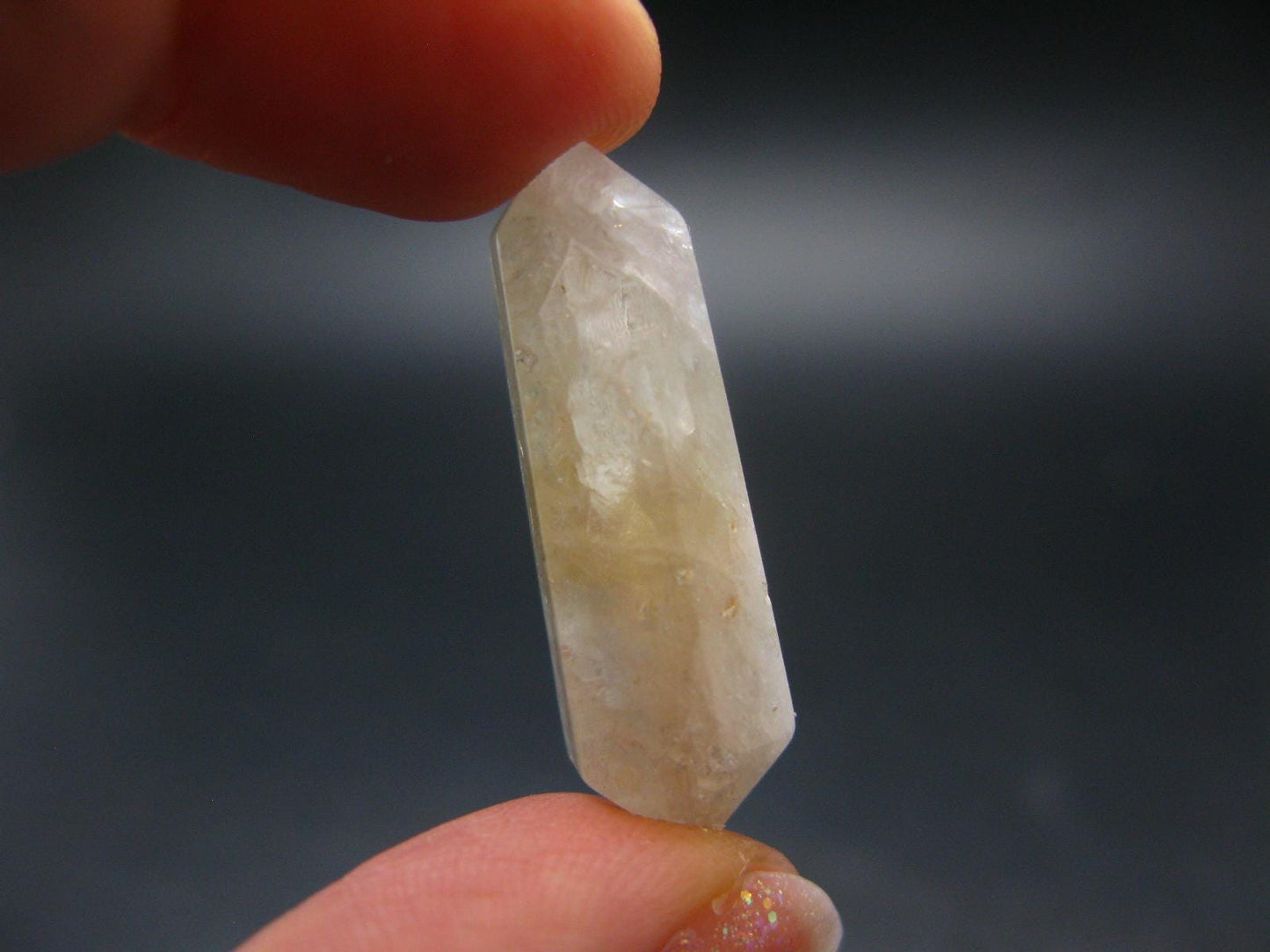 Nice Golden Amblygonite Wand from Brazil - 21.65 Carats - 1.2"