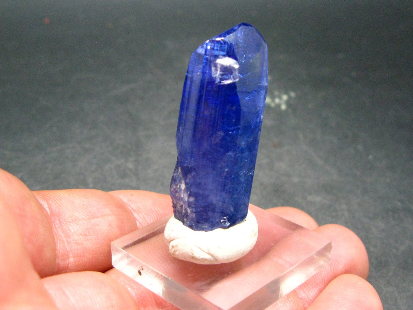 Stunning Gem Tanzanite Zoisite Crystal From Tanzania - 66.00 Carats - 1.5"