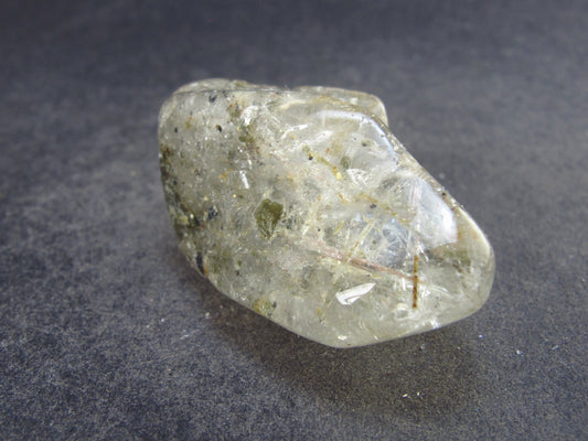 Rare Witches Finger Quartz Crystal Tumble From Zambia - 1.5" - 16.0 Grams