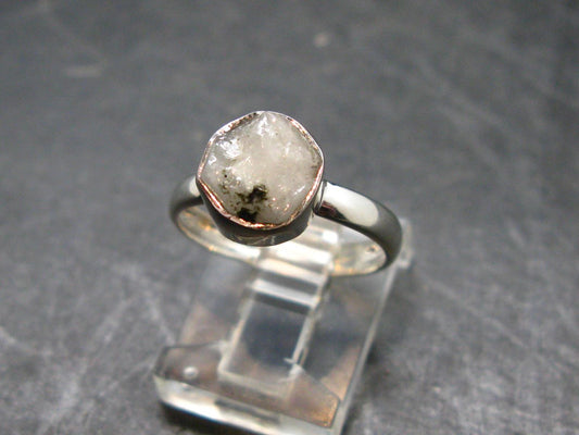 Phenakite Phenacite Sterling Silver Ring from Brazil - 2.00 Grams - Size 6