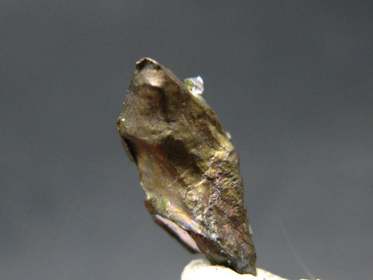 Sperrylite Crystal On Matrix From Russia - 0.6" - 1mm Crystal