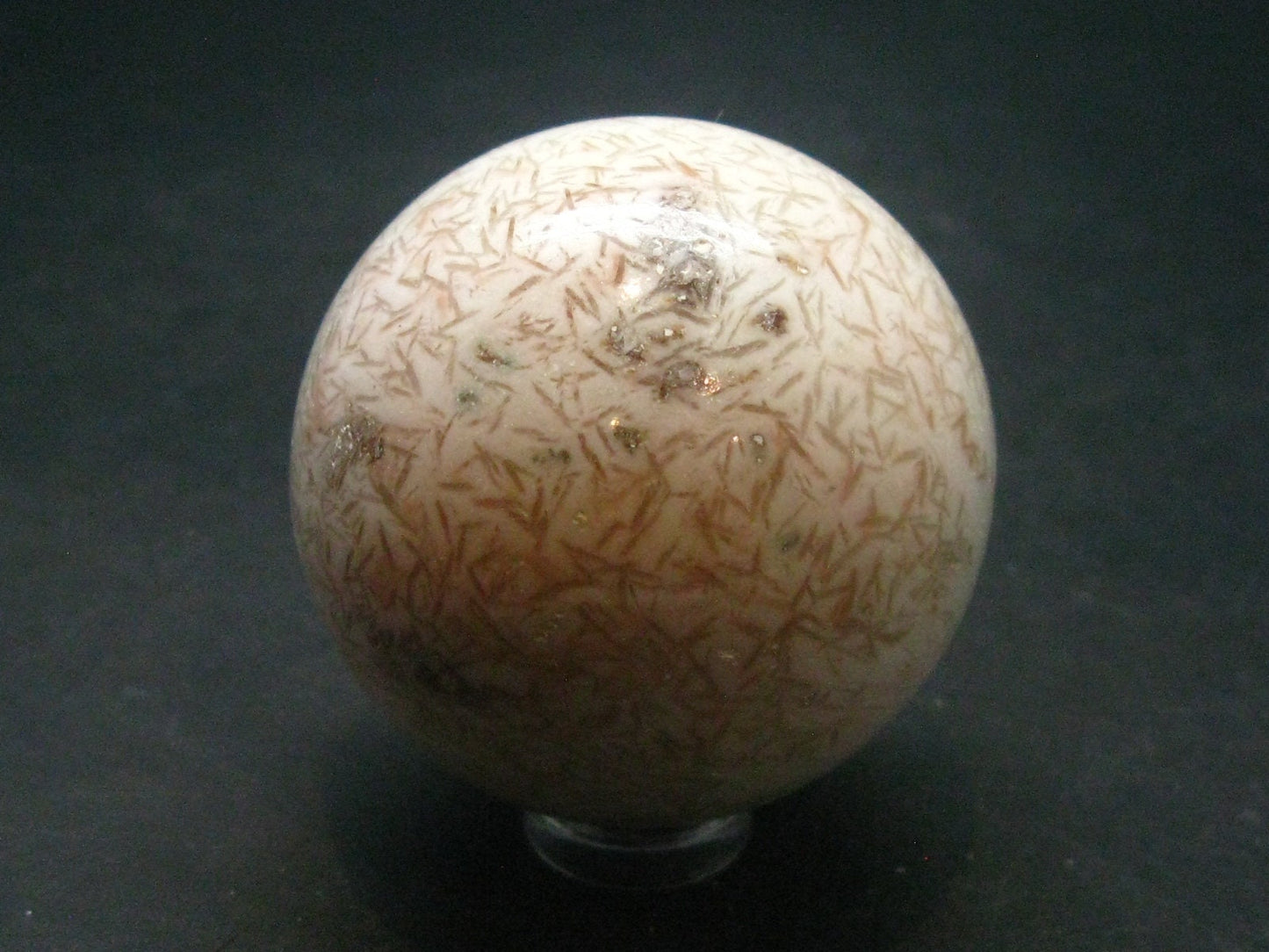 Large Scolecite Sphere From India - 1.7" - 106.57 Grams