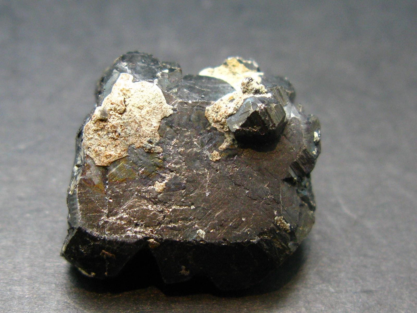 Silver Gray Terminated Bournonite Crystal from China - 12.48 Grams - 0.8"