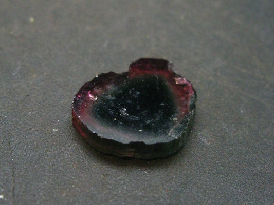 Rare Watermelon Tourmaline Crystal Slice From Brazil - 7.30 Carats