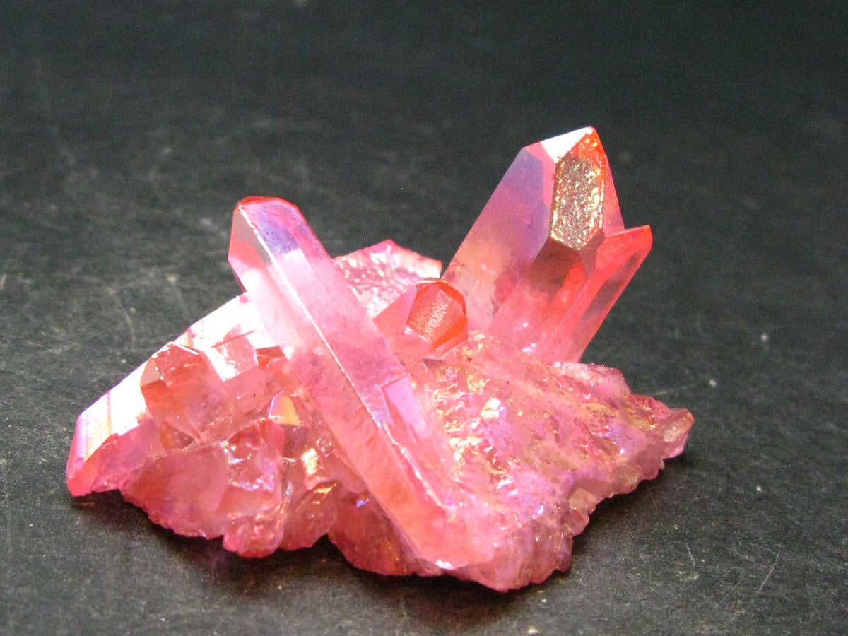 Aura Quartz Cluster From Brazil - 1.2" - 35.38 Grams