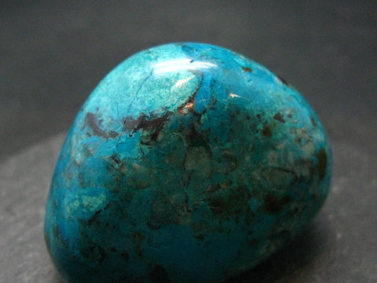 Chrysocola Tumbled Piece from Peru - 1.9" - 82.74 Grams