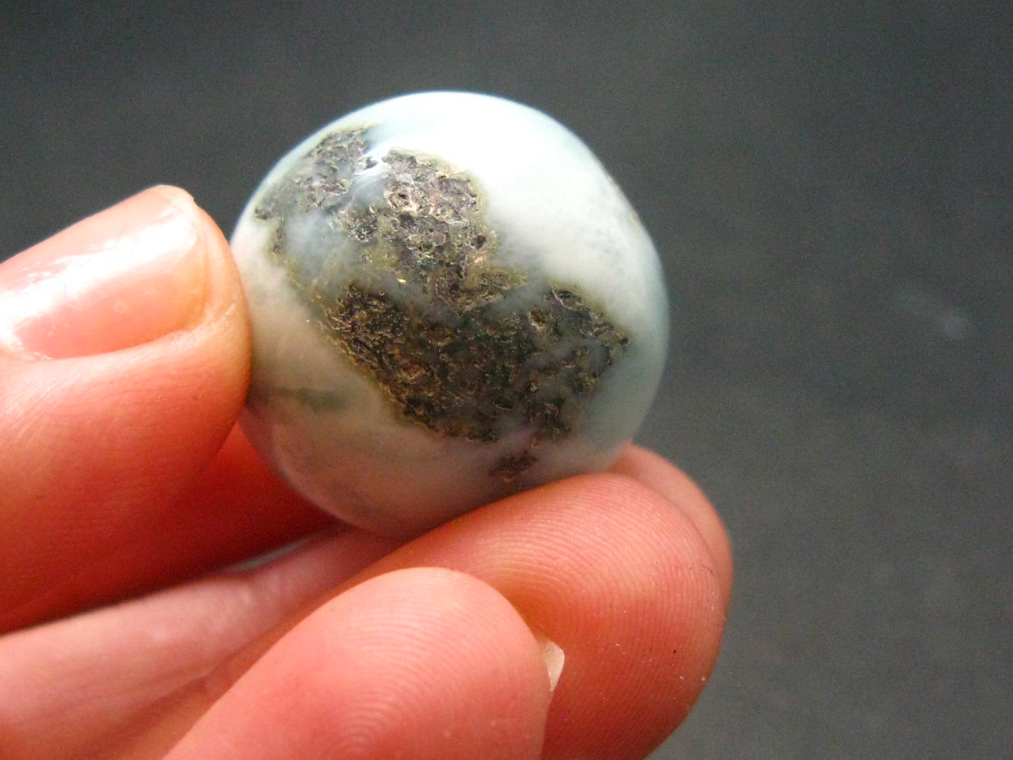 Larimar Sphere From Dominican Republic - 0.8" - 15.89 Grams