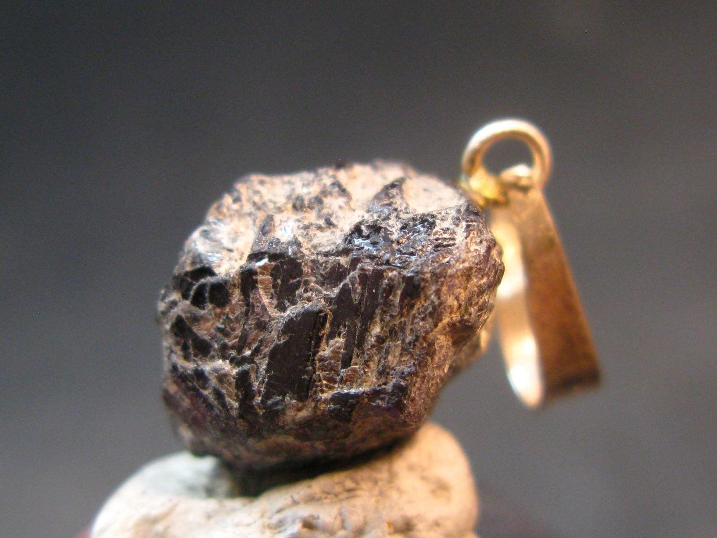 Alexandrite Chrysoberyl Crystal Silver Pendant From Brazil - 1.0" - 2.20 Grams