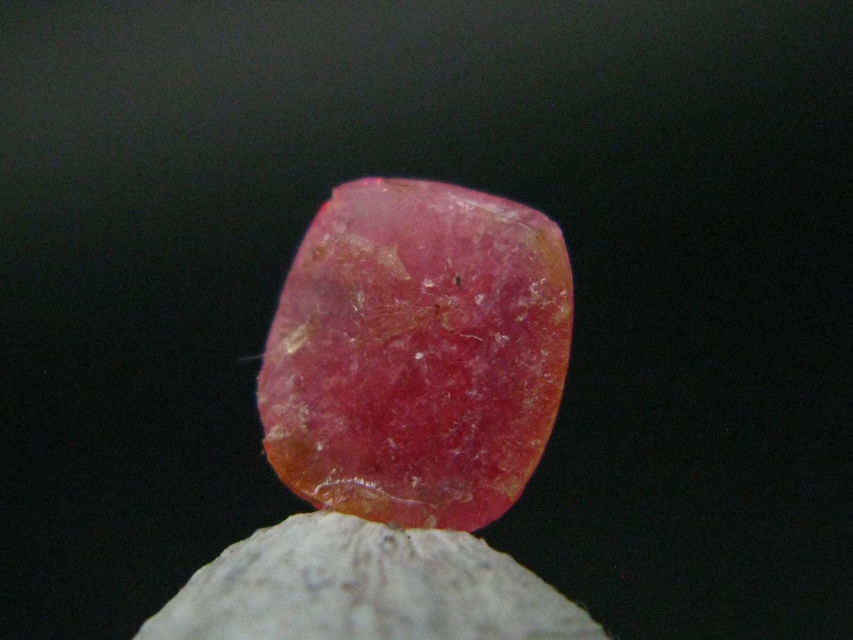 Rare Pink Tugtupite Gem Cabochon From Greenland - 0.51 Carats - 6x5mm