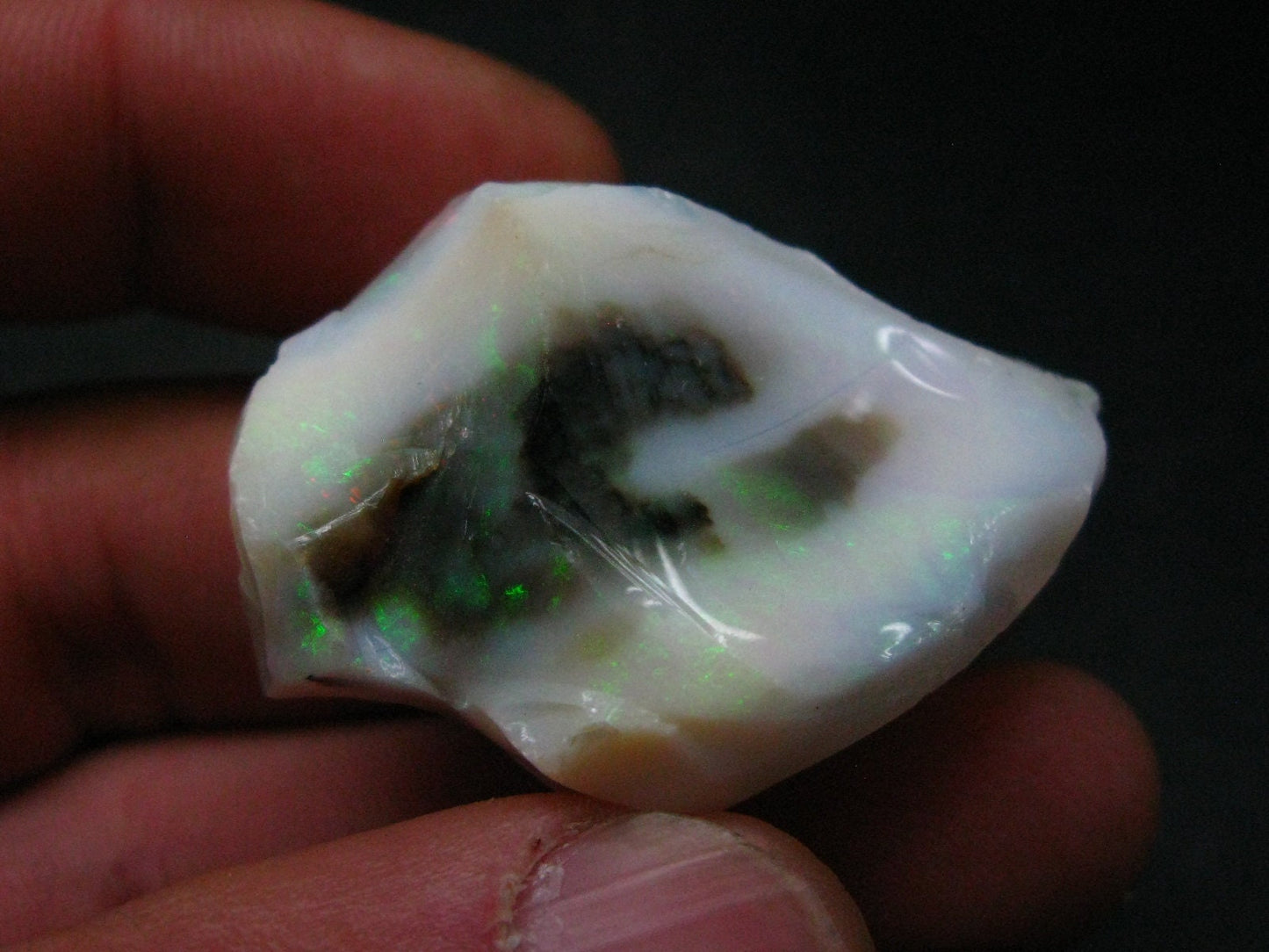 Gem Quality Opal Piece from Welo Ethiopia - 110.3 Carats - 1.6"