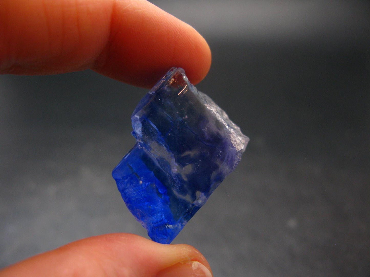 Blue Halite Crystal From USA - 1.0" - 6.92 Grams