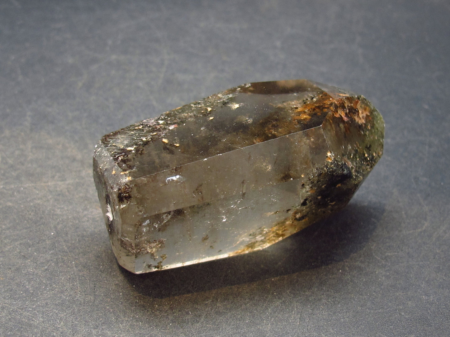 Large Polished Rutilated Quartz Crystal from Brazil - 2.2" - 52.7 Grams