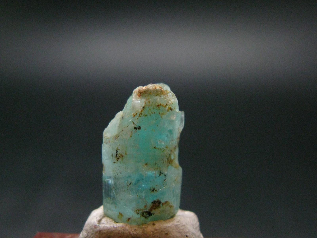 Emerald Vanadium Beryl Crystal From Nigeria - 0.6" - 7.35 Carats