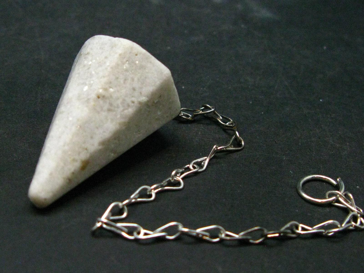 Nice Golden Amblygonite Pendulum from Brazil - 12 Grams