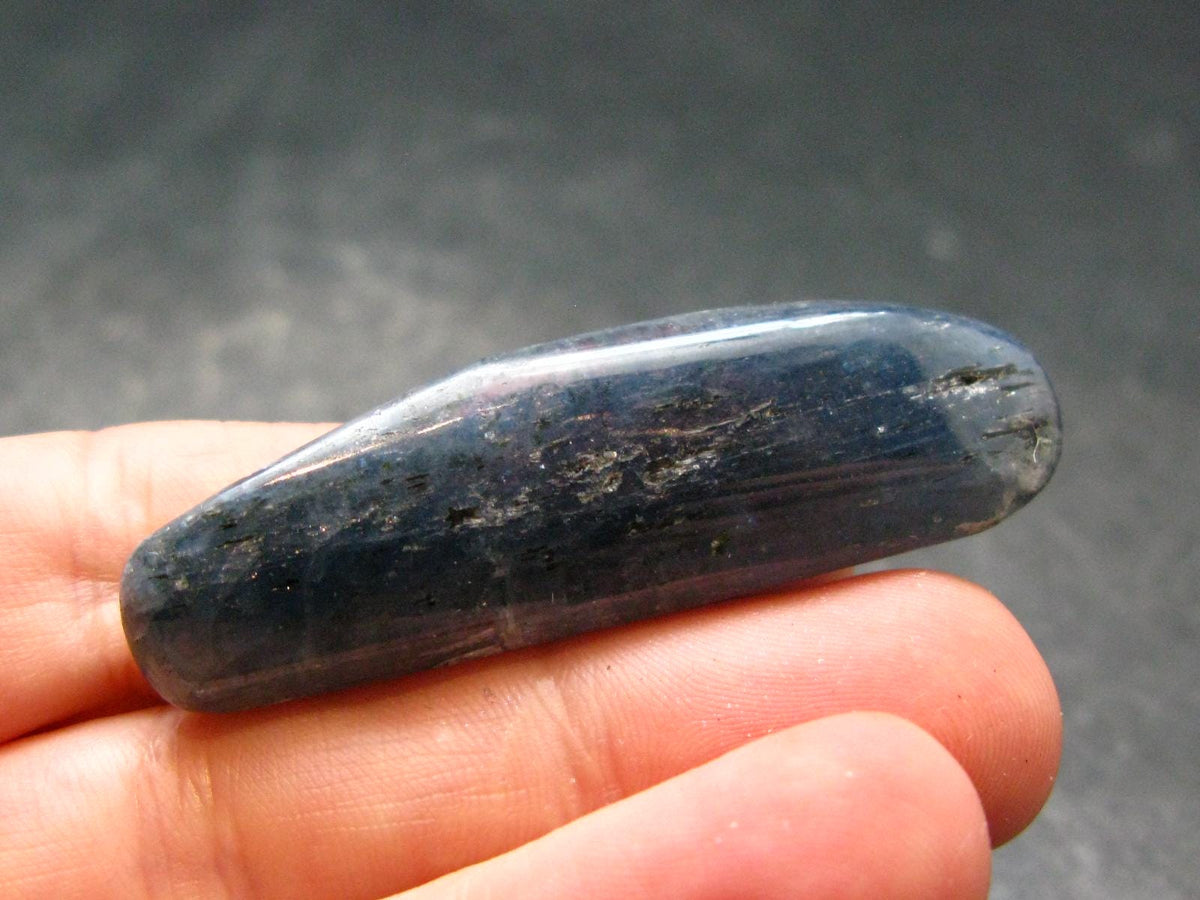 Blue Kyanite Tumbled Stone From Brazil - 1.9"