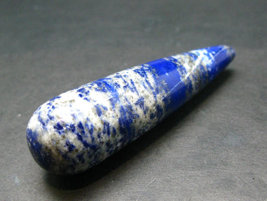 Lapis Lazuli Lazurite Wand From Afghanistan - 2.7"