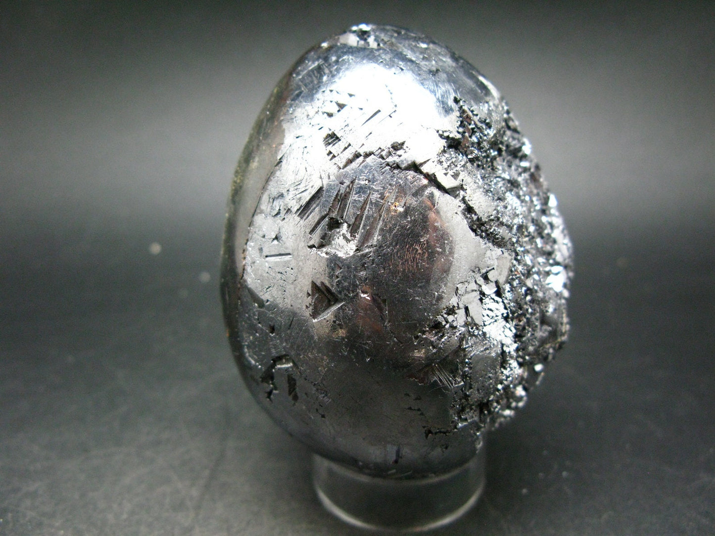 Rare Galena Egg From Peru - 2.9" - 711 Grams