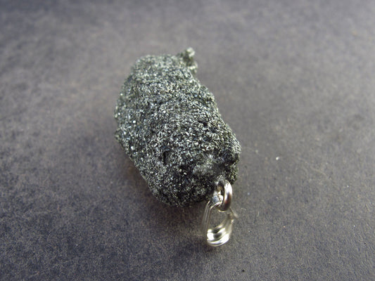 Primalite Crystal Silver Pendant From Russia - 9.3 Grams - 1.6"
