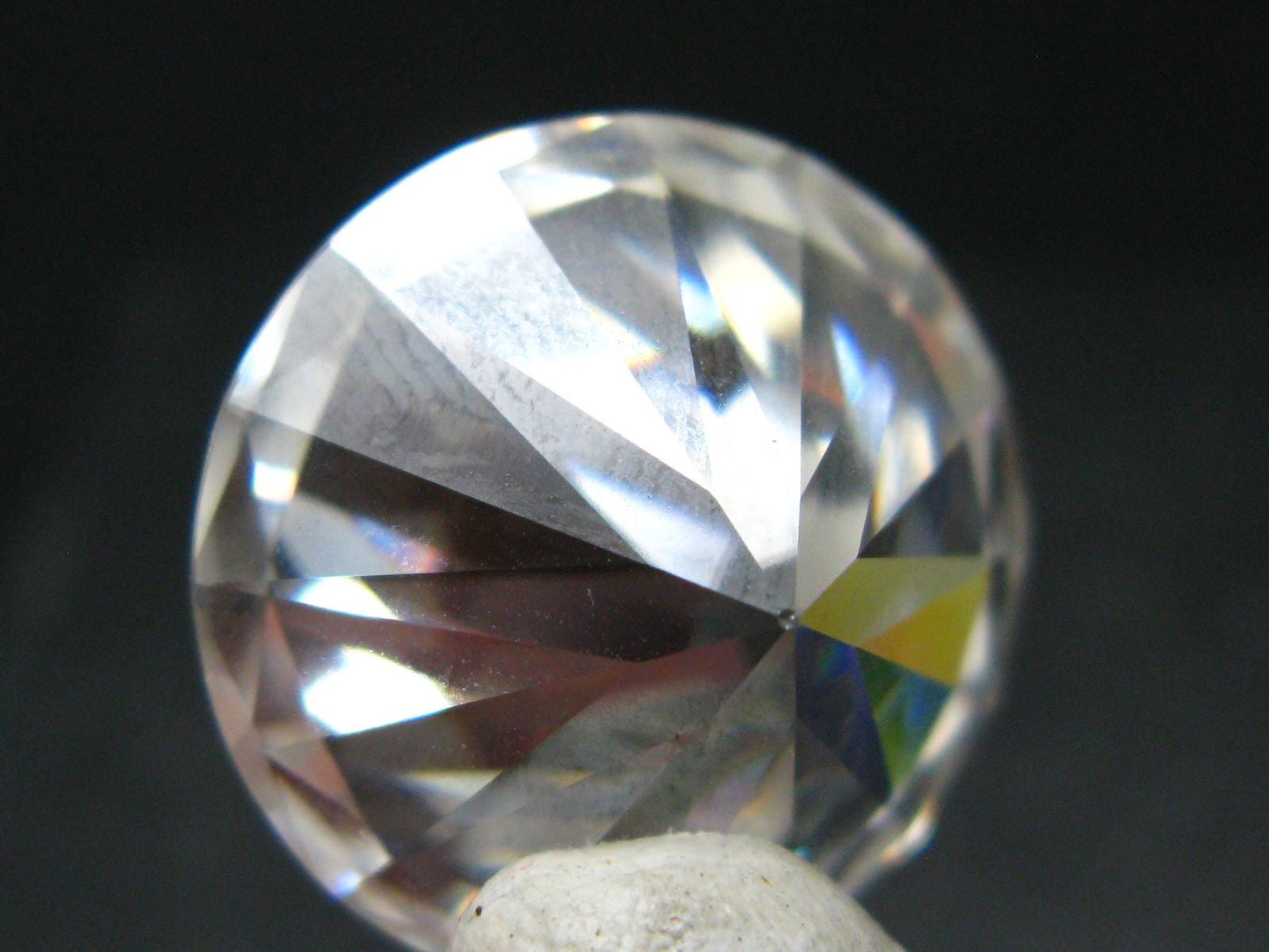 Gem Moissanite Facetted Cut Stone - 23.36 Carats