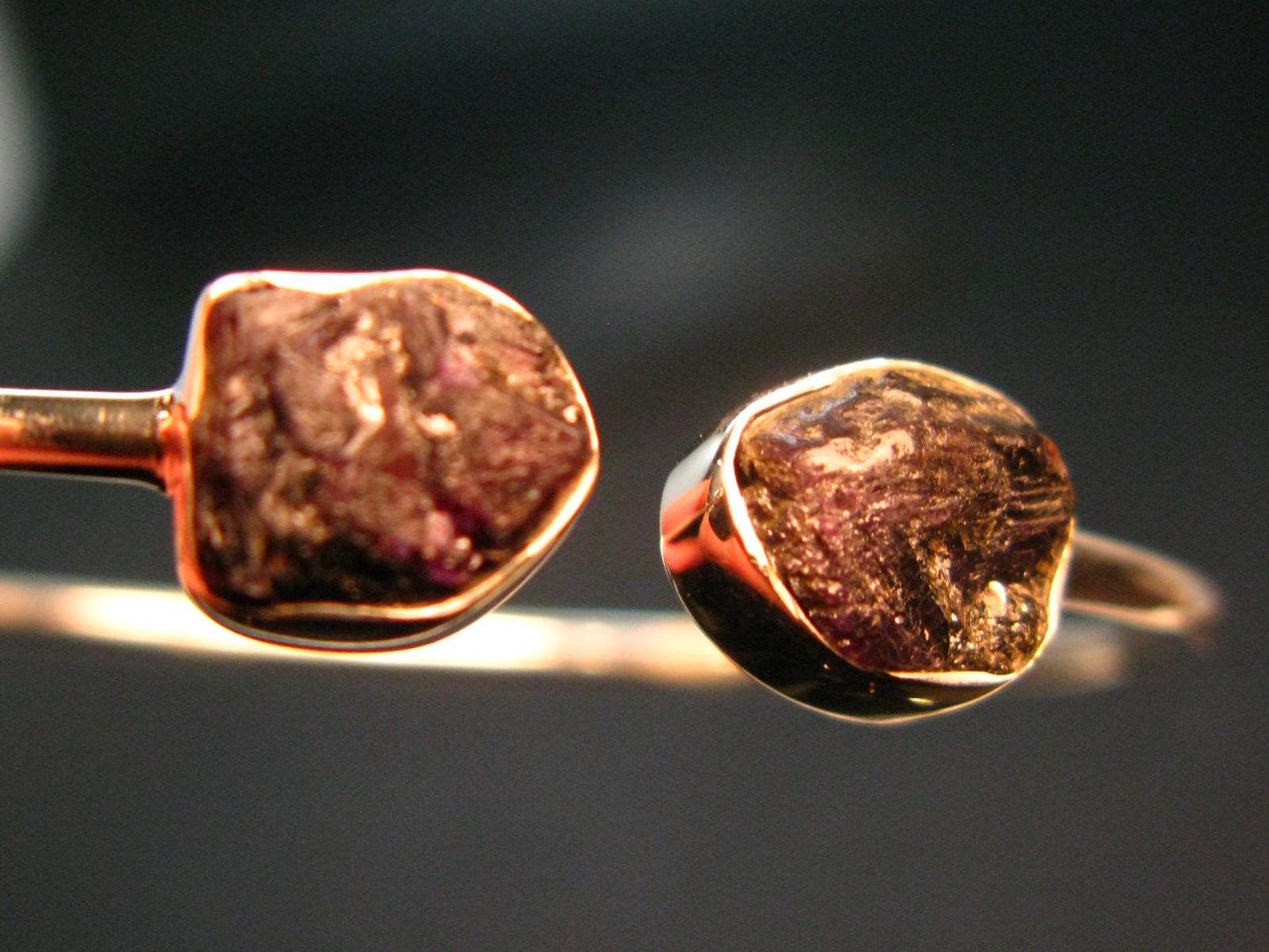 Alexandrite Silver Twister Bracelet From Brazil - 5.4 Grams