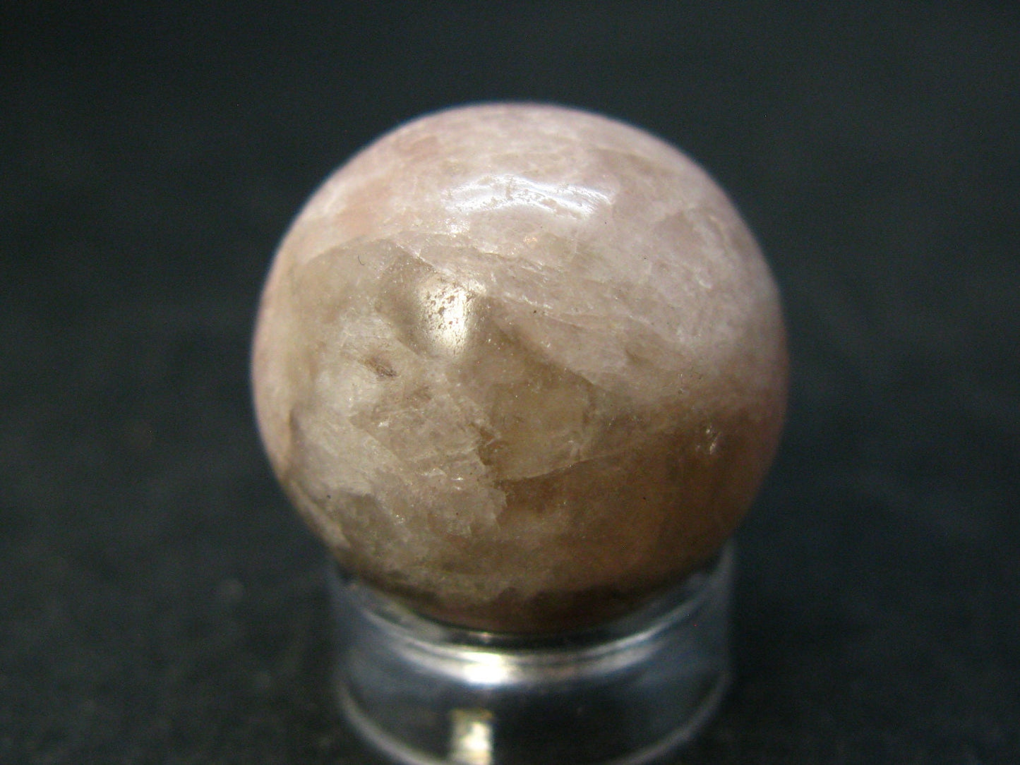 Pink Kunzite Spodumene Sphere From Brazil - 0.8"