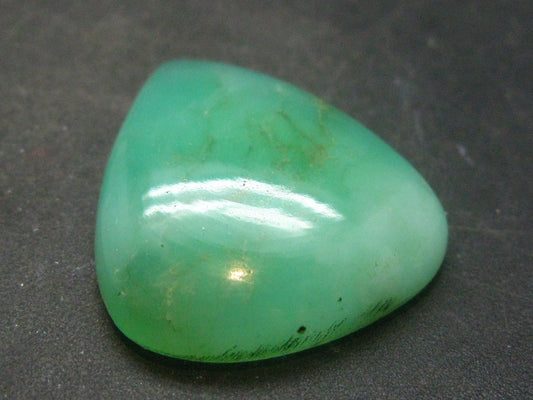 Rich Green Chrysoprase Cabochon From Australia - 1.2"