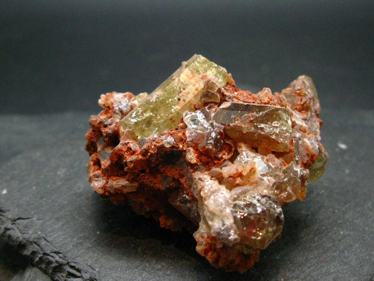 Large Gold Apatite Cluster from Mexico - 60.54 Grams - 1.9"