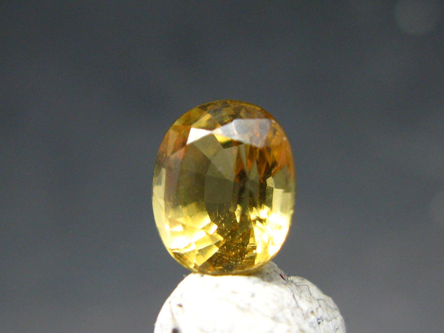 Gold Danburite Gem Facetted Cut Stone From Tazania - 1.55 Carats