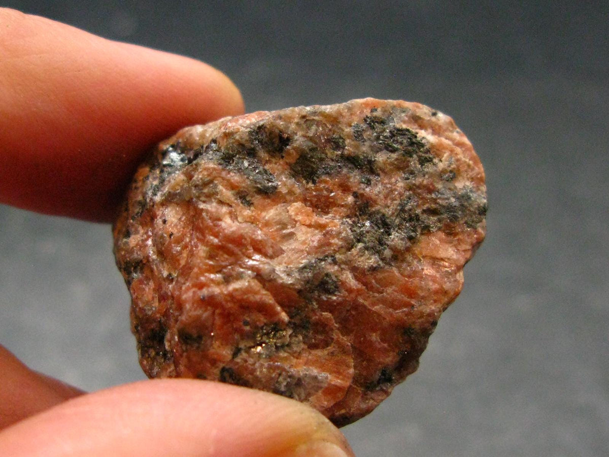 Rosophia Feldspar Stone Crystal From Rocky Mountains - 11.92 Grams - 1.1"