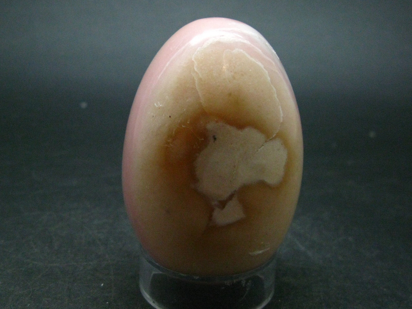 Rare Pink Opal Egg from Peru - 100.9 Grams, 2.3"