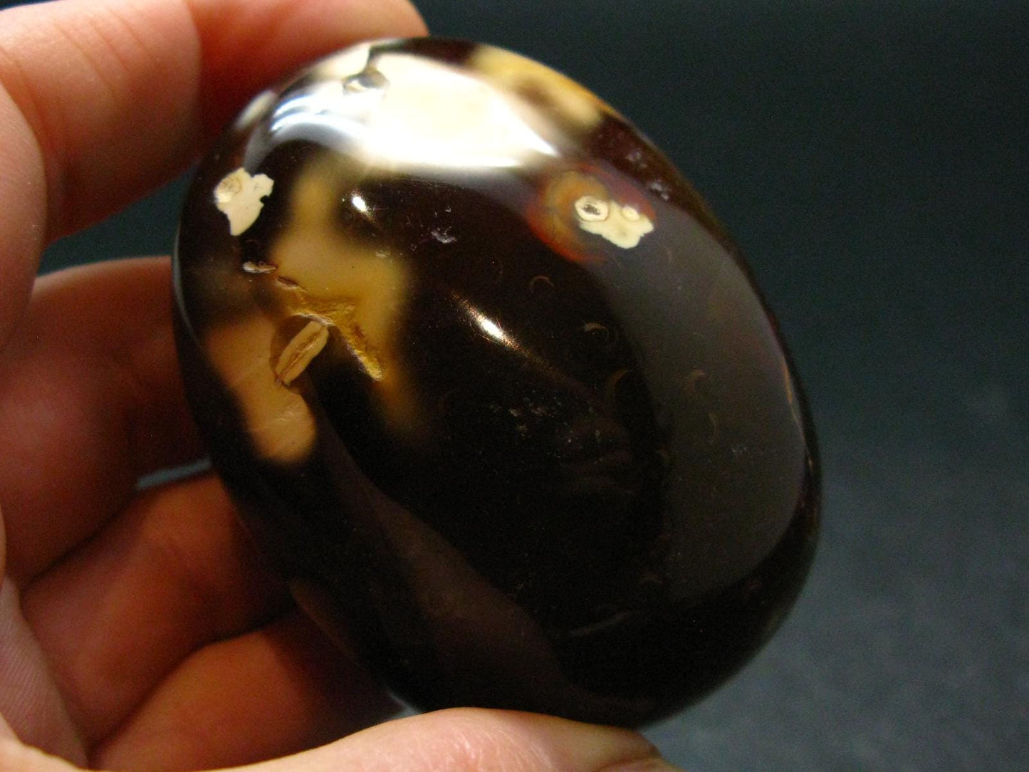 Carnelian Tumbled Stone From Madagascar - 2.3" - 119.37 Grams