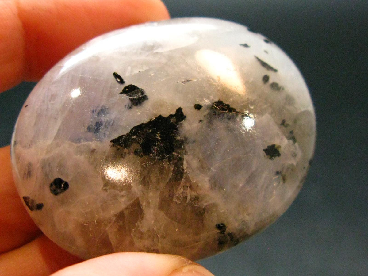 Moonstone Polished Stone from India - 1.7" - 35.74 Grams