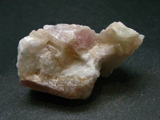 Pink Tourmaline In Quartz Cluster From Brazil - 2.6"
