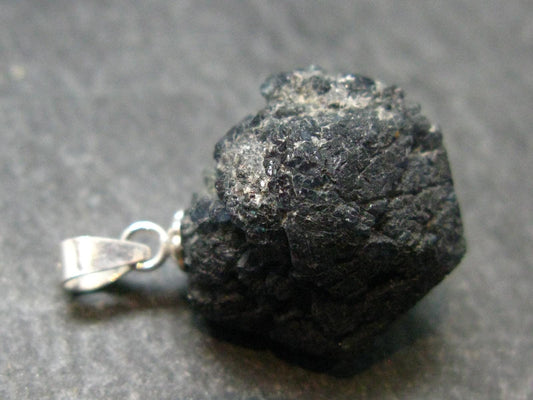 Natural Alexandrite Chrysoberyl Crystal Silver Pendant From Zimbabwe - 5.15 Grams