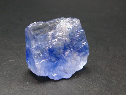 Blue Halite Crystal From USA - 1.2" - 21.80 Grams