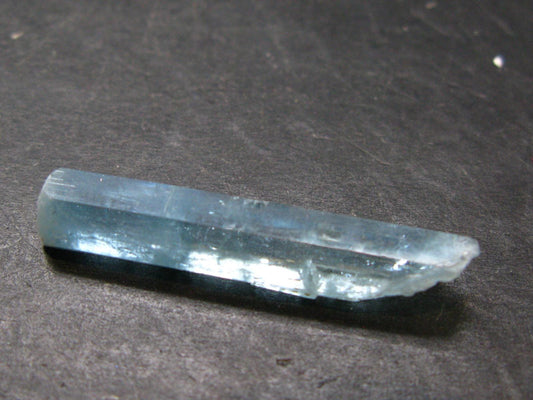 Gem Aquamarine Crystal Blue Beryl From Vietnam - 3.21 Grams - 1.5"