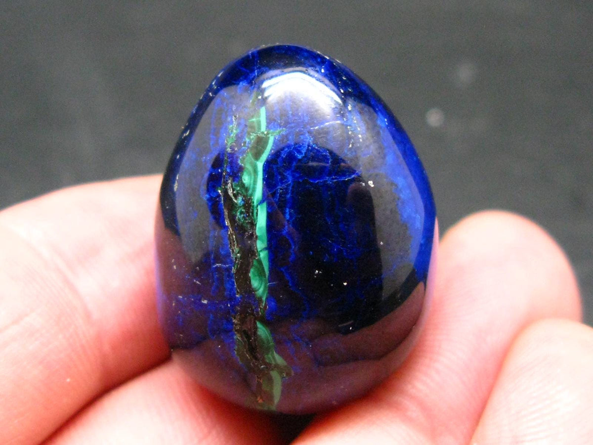 Azurite Polished Crystal From Russia - 1.2" - 27.38 Grams