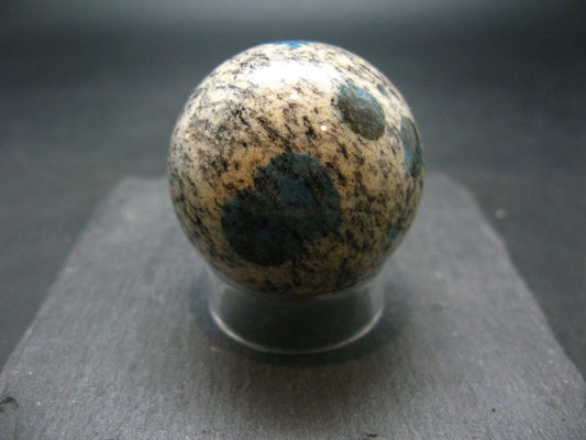 K2 Jasper Azurite Sphere From Pakistan - 1.6" - 96.48 Grams