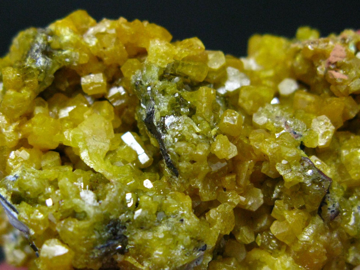 Nice Large Yellow Mimetite Cluster from Congo - 3.1"