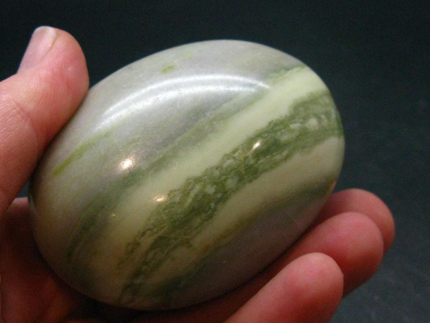 Tumbled Soap Infinity Infinite Stone from South Africa - 2.5" - 147.32 Grams