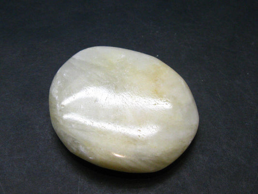 Rare White Barite Tumbled Stone From Norway - 1.3" - 26.25 Grams